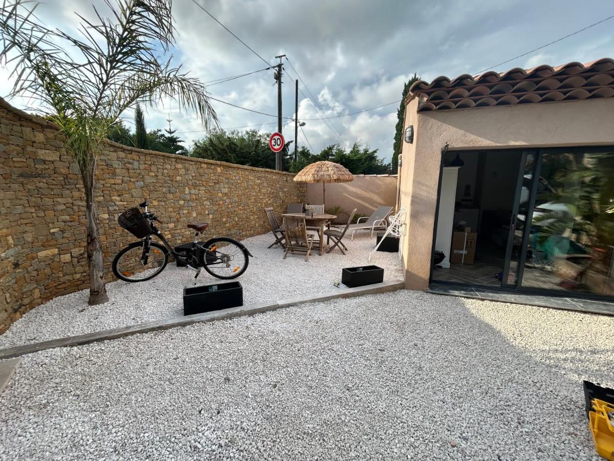Charmant Studio Dans Villa - Jardin Privatif . La Seyne-sur-Mer Exteriér fotografie